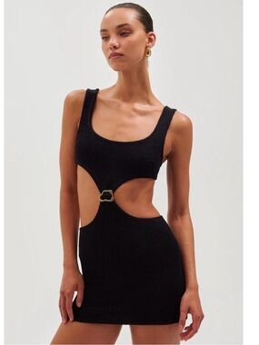 Reina Olga x Ronny Kobo cut out dress